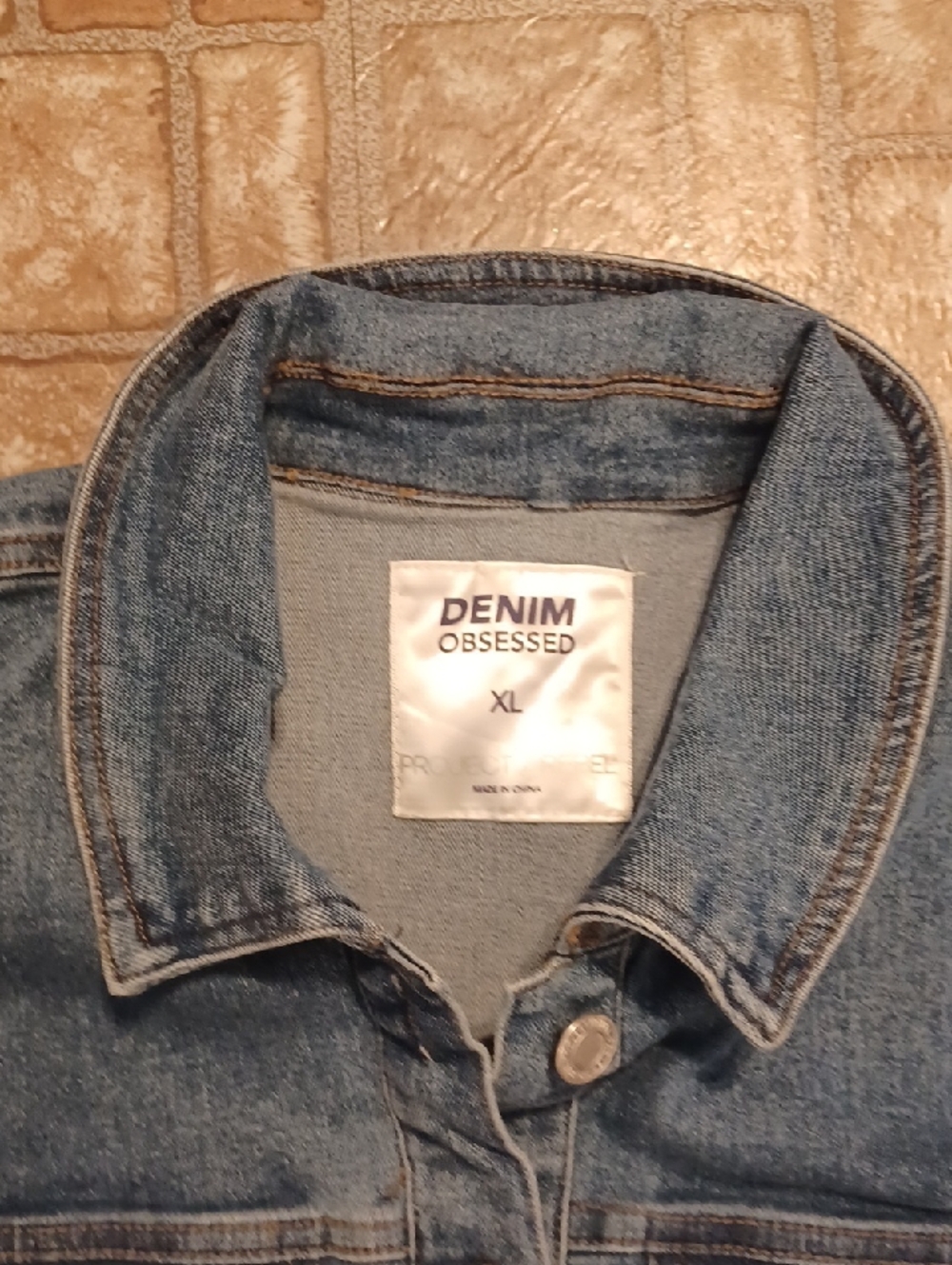 Sleeveless Button-Front Denim Dress - Blue Denim Obsessed Project Rebel - Picture 2 of 4